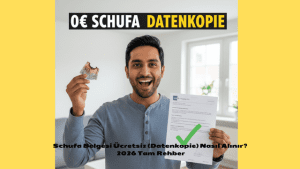 Schufa Belgesi Ücretsiz (Datenkopie) Nasıl Alınır?Tam Rehber
