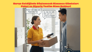 Kurye Geldiğinde Söylenecek Almanca Cümleler: Paket ve Sipariş Teslim Alma Rehberi